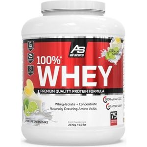 All Stars 100% Whey Protein 2270g Lemon Lime Cheesecake
