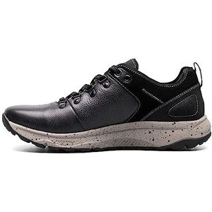 Florsheim Heren Tread Lite Plain Toe Lace Up Sneaker, zwart Tumbled Leathe, 8.5 UK, Zwart getrommeld leer, 41 EU