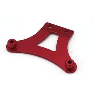 For JLB 11101 21101 J3 1/10 4WD RC Afstandsbediening Voertuig Algemene Metalen PO Fittings Steering Cover EA1010 1PCS(Red)