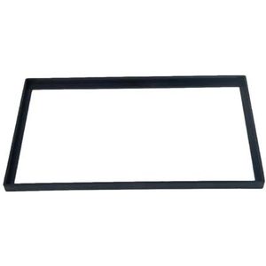 Autoradiopaneel Bezel Trim Auto Audio Frame Metalen Vervangende 2Din Bezel Kunststof Voor Autoradio DVD Speler Paneel Autoaccessoires Autoradioframe