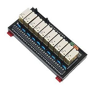 AKDDNZX NPN/PNP Universele Intermediate Relais Module Controle Module Combinatie Module Versterker Board 1DC24V AC220V (10 kanalen 1NONC)