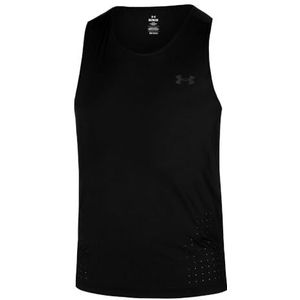 Under Armour - Launch Elite - Hardloopshirt - Zwart - 90% Nylon, 10% Elastaan