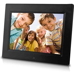 Sungale CD802 Digitale fotolijst (20,3 cm (8 inch), 800 x 600 pixels, TFT-LCD, 4:3, SD, SDHC, USB 2.0) zwart