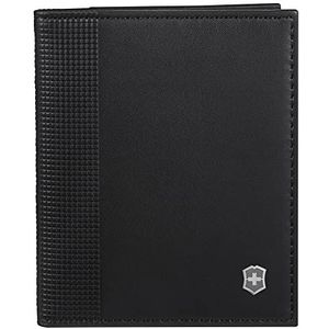 Victorinox 611578 Altius Alox Bi-Fold Card Case Black Unisex Volwassen Bagage One Size, zwart., koffer