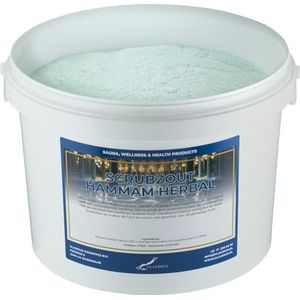 Scrubzout Hammam Herbal - 1 KG - Hydraterende Lichaamsscrub