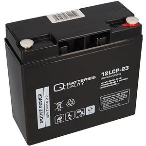 Accu compatibel 6-DZM-20 6DZM-18 6-DZM 12LCP-23 12V - 23Ah loodaccu cyclustype QB