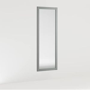 ARHome Wandspiegel, Smart, 140 x 50 cm, zilver, wandspiegel, gemaakt in Italië