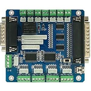 Gravure machine interfacekaart 5 Axis stappen Motorbesturingsbord CNC Interfacekaart 5 Axis USB Breakout -bord for CNC