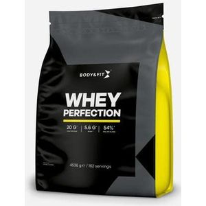 Body & Fit Whey Perfection - Proteine Poeder / Whey Protein - Eiwitshake - 4540 gram (162 shakes) - Chocolade