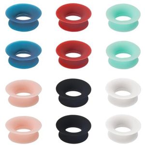 Zwenjuan Mute Style Pack voor oordopjes, siliconen oordopjes, mute-insert, stijl pack, oordopjes (6 kleuren)