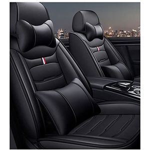 Stoelhoezen Beschermhoezen Auto Lederen Bekleding Voor Accord Voor Stad Voor Civic Crv Crz Voor Elysion Voor Fit Voor Jade Voor Jazz Voor Insight Voor Odyssey Voor Pilot Voor Vezel(Zwart,A)