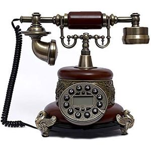 Rotary Dial Telefoons Europese Stijl Villa Antieke Telefoon Mode Vaste Retro Telefoon Knop Dial Telefoon
