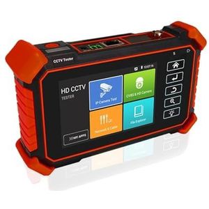CCTV-tester, CCTV-monitortester, Wi-Fi Videotester, IP CCTV-tester/IPC-tester 4 Inch Touchscreen-ondersteuning CVBS Analoge Cameratest AHD/CVI/TVI Met Kabeltracer PoE-netwerktools(IPC-1910 Plus)