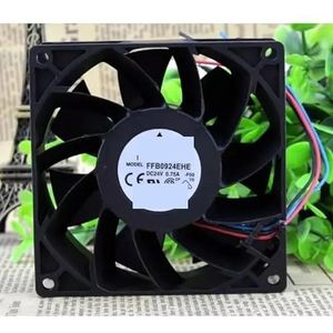 Cooling Fan For Delta FFB0924EHE FFB0924EHE-FOO FFB0924EHE-ROO 24V 0.75A 9238 Inverter 92 * 92 * 38mm(2-wire)