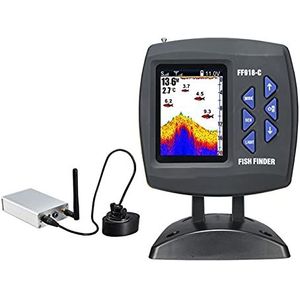 Onderwaterviscamera, Draadloze afstandsbediening Boot Fish Finder 300m / 980FT Wireless Operating Range Echo Sounder