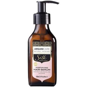Arganicare - Fortifying Hair Serum - Haarserum - Argan & Zijde - Hydrateert en Beschermt
