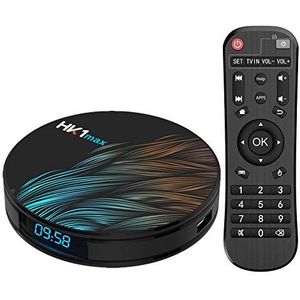 Sofobod HK1 Max Android 10.0 TV-box, 2 GB RAM, 16 GB ROM, RK3318 Quad Core 64bit Cortex-A53, 2.4G/5G Dual Wi-Fi, BT4.0, H.265 Decoding HDR 4K: HK1 MAX 2+16