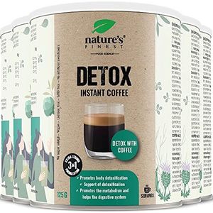 Nature's Finest by Nutrisslim Detox Coffee | All Natural Body Detox Supplement Blend met koffie | Veganistisch en vegetarisch