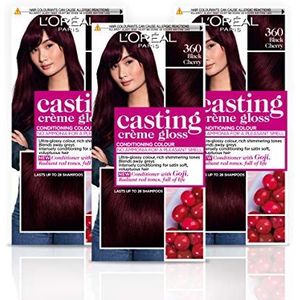 L'Oréal Paris - Casting Cream Gloss 360 - Haarverf - 180ml - Set van 3