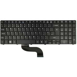 vhbw Toetsenbord QWERTY compatibel met Acer Aspire 5738ZG, 5741, 5741G, 5741ZG, 5742, 5742Z, 5742ZG Notebook - zwart, met nummerblok