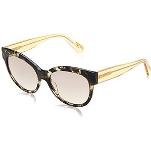 Just Cavalli Dames JC760S 55L 56 zonnebril, bruin (Avana Colorata/Roviex Specchiato)