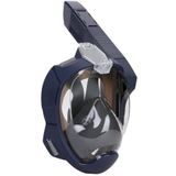 Atlantis Poseidon Snorkelmasker - Snorkel - Duikbril - Snorkelset - Full Face Masker - Volwassenen - Blauw - S/M