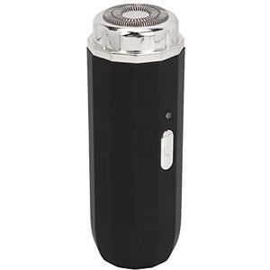 Baardknipper Machine, Verzorging Roestvrijstalen Mannen Elektrische Trimmer Draagbaar voor Thuis voor Mannen (BLACK)