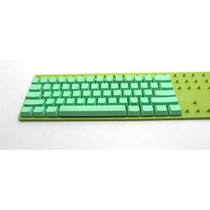Munt Groen Leeg Dik PBT OEM Profiel 61 ANSI Keycaps voor MX-Schakelaars Mechanisch Toetsenbord (alleen Keycap)