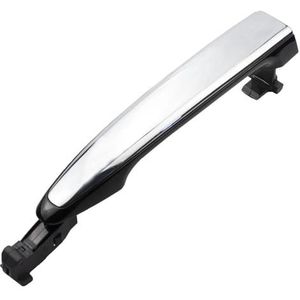 Voor Toyota Voor Highlander Voor Camry Voor Crown 2008-2013 69210-30300-CO 1PCS Auto Exterieur Buiten Deurklink Voor Achter Buitendeurklink Vervangingstoebehoren(Black Chrome)