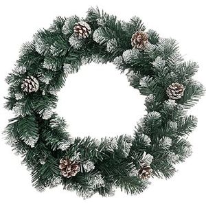 Vind kerstkrans 50 cm op - april 2026