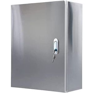 Elektriciteitsmeterkast, Elektrische verdeeldoos van roestvrij staal, weerbestendig for binnen en buiten, diverse maten(250x150x300MM)