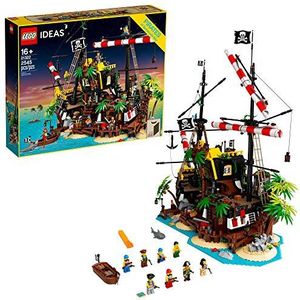 LEGO Ideeën Pirates of Barracuda Bay 21322, Zwart
