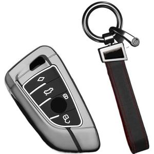 Autosleutel beschermhoes Voor X1 X3 X5 X6 X7 1 3 5 6 7 Serie G20 G30 G11 F15 F16 G01 G02 F48 Keyless Zinklegering Auto Afstandsbediening Sleutel Case Cover Shell Fob(7)