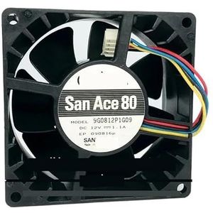 Voor Sanyo 9G0812P1G09 12V 1.1a wind 8038 temperatuurregelserverkoelventilator