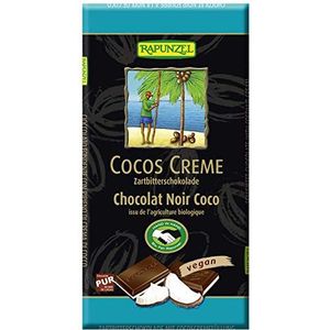 Fair Trade BIO pure chocolade met kokos vulling 100 g - Rapunzel