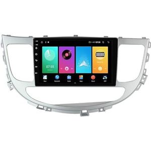 Android 14 2 Din Autoradio voor Hyundai Rohens Genesis 2008-2013 - Steun Carplay Android Auto DSP-9"" Touchscreen Auto Stereo Met Stuurwielbediening WIFI 4G Bluetooth Split-Screen(P2 WIFI 4-Core 1G+32G