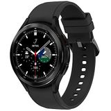 Samsung Galaxy Watch4 Classic Smartwatch, draaibare lunette, gezondheidscontrole, sporttracker, LTE, 46 mm, zwart (versie ES)