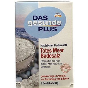 Het gezonde PLUS Dode Zee badzout (3 zakken van 500 g)
