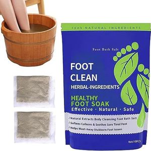 Anulely Voetbadzout | 10 stuks biologisch voetenbad voor droge, gebarsten voeten - pedicure-voetbad, voet-spa, pedicure-voet-spa producten voor voetverzachtingsmiddelen, voetbadproducten,