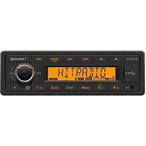TR7412UB-OR 12 volt Bluetooth auto-radio, RDS-tuner, MP3, WMA, USB, 12 V