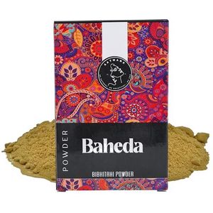 AATMANA Baheda Powder | Bibhitaki | Terminalia Bellirica | Hair Growth | Skin & Hair Care | Detoxification & Rejuvenation | Size -100g