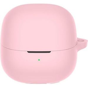Voor Xiaomi buds 5 hoofdtelefoon case Siliconen hoesje Drop-proof en stofdichte hoofdtelefoon case (Roze)