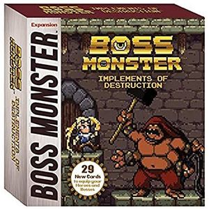 Brotherwise Games 016BGM Boss Monster Implements of Destruction Board Games, Multicoloured