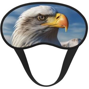 American Bald Eagle slaapmasker voor zijslaper, lichtblokkerende nachtmaskers voor slapen oogmasker voor vrouwen mannen oogbedekking zachte comfortabele oogschaduw voor reizen, dutje