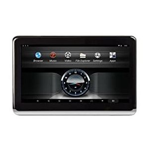 Draagbare dvd-speler voor videospelers op hoofdsteunen in auto's 10,1-inch display auto-tv Entertainment-display achterin 10,1-inch externe hoofdsteun met HD-roterend scherm (Size : 2+16)