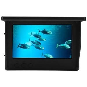 Fishfinder 4,3 inch TN HD onderwaterviscamera IP68 waterdicht R met 12 nachtzichtlampjes Geschikt voor slecht zicht(30m)