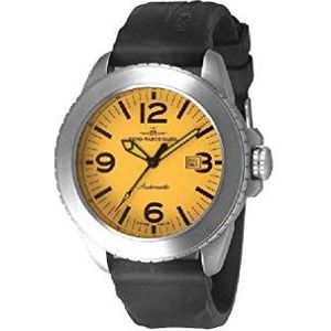 Zeno-Watch Heren Horloge - Jumbo Biker Automatisch geel - 6412-i9