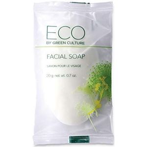 Facial Soap Bar, Clean Scent, 0.71 oz Pack, 500/Carton