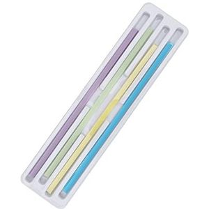 60 stks Tandheelkundige Polijsten Strips - Tandheelkundige Schurende Afwerking Polijsten Strips Tandvijl 4 Kleuren Slijtvast Plastic Tandheelkundige Schuurpapier Draagbare Tandheelkundige Bestand