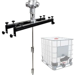 Tankmixer, commerciële verfmixer van 1000 l met ophanghouder, pneumatische mixer voor inktoplossende roerders (Largefivecilinders)